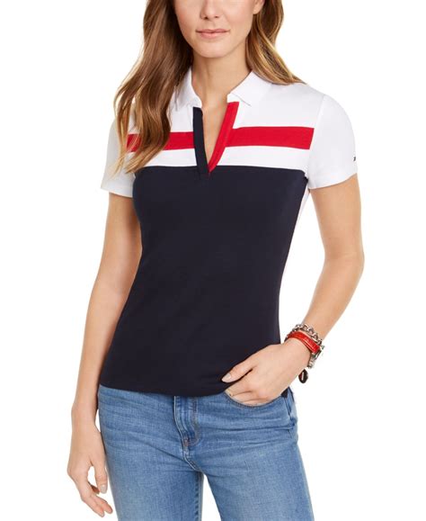 tommy hilfiger polo shirts women.